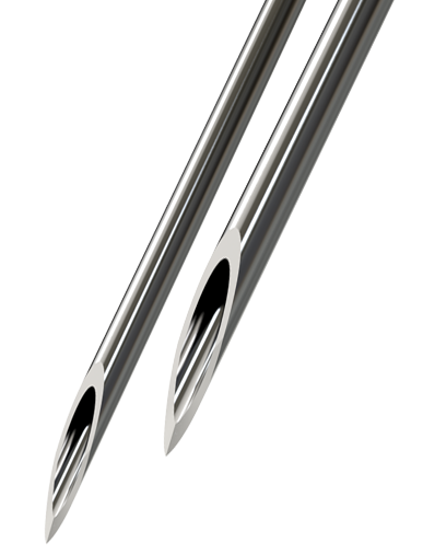 THE INViSIBLE NEEDLE™ (34G = 0,20 mm) x 9 mm (3/8") Sharp Needle (LDS-02009-100)